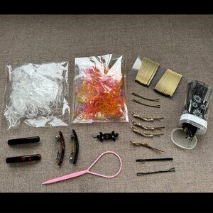 Styling Tools Bobby PinsClear Color Elastic Hair Bands Comb Topsy Tail Barrettes